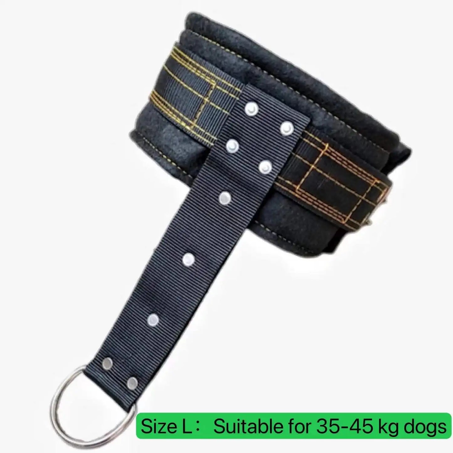 Pitbull Thickened Cotton Collar Bulldog Weight Training Supplies For Medium And Large Dog Tow Chain Tire Equipment Pet Supplies
