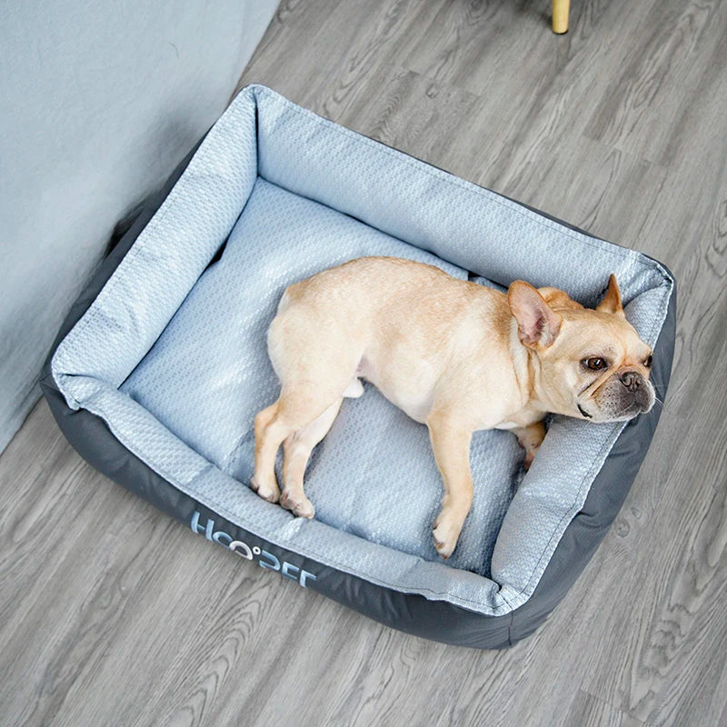 HOOPET Summer Dogs Bed Removable Cover Pet Bed Dog Mattress Cat Cave Soft Pet Bed For Small Medium Bed