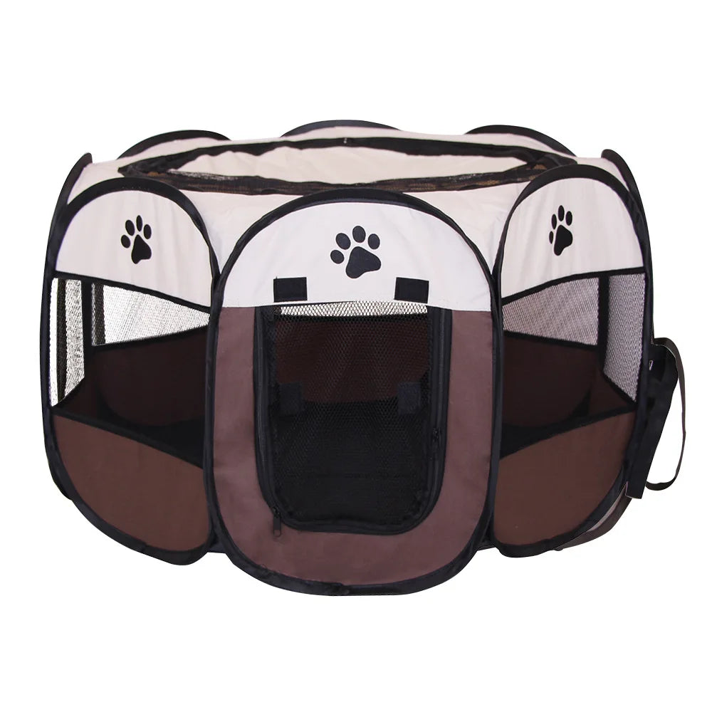Detachable Summer Pet Tent S/M/L Cat Delivery Room Outdoor Dog Bed Folding Fence Cat Nest Dog Enclosure Cage for Cats Dogs