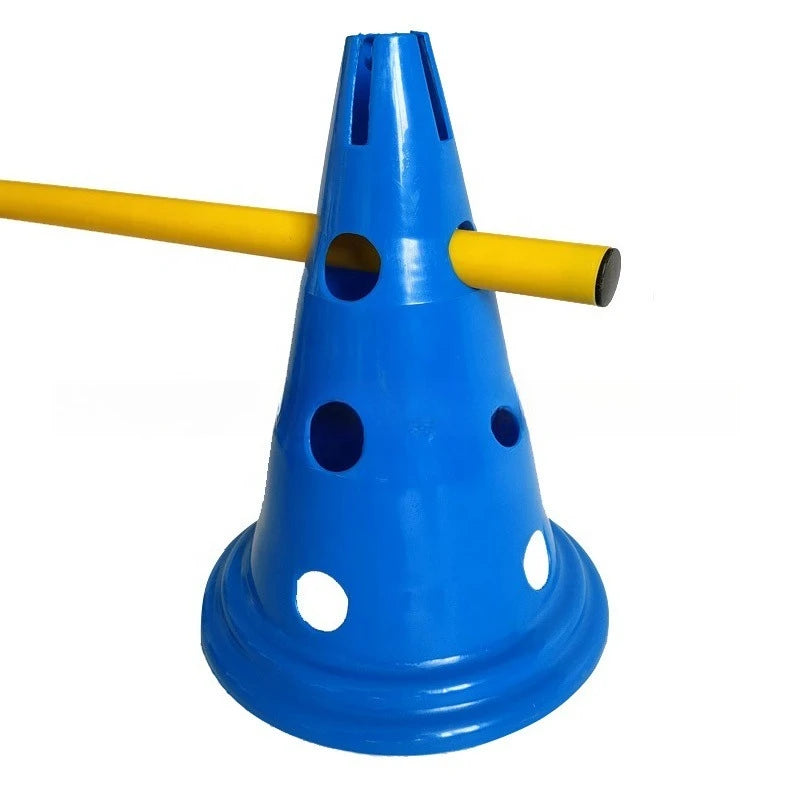 Dog Agility Training Equipment Obstacle Jump Poles Cones Markers Hurdle Set Puppy Fitness Training Tool Small Medium Large Dogs
