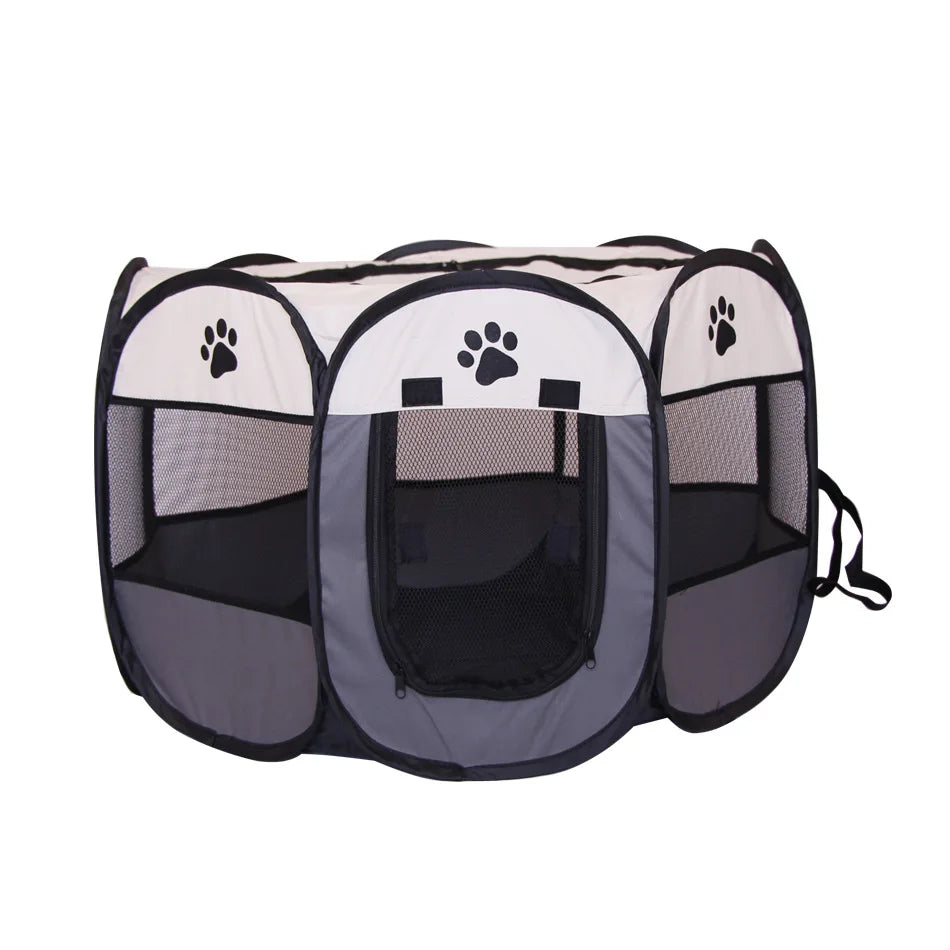 Detachable Summer Pet Tent S/M/L Cat Delivery Room Outdoor Dog Bed Folding Fence Cat Nest Dog Enclosure Cage for Cats Dogs