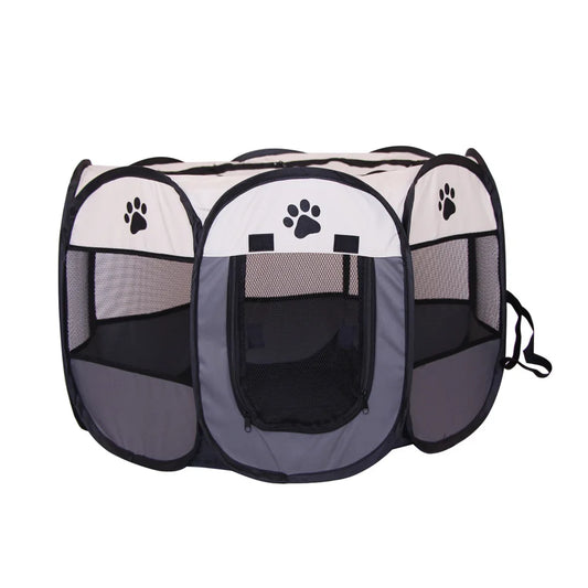 Detachable Summer Pet Tent S/M/L Cat Delivery Room Outdoor Dog Bed Folding Fence Cat Nest Dog Enclosure Cage for Cats Dogs