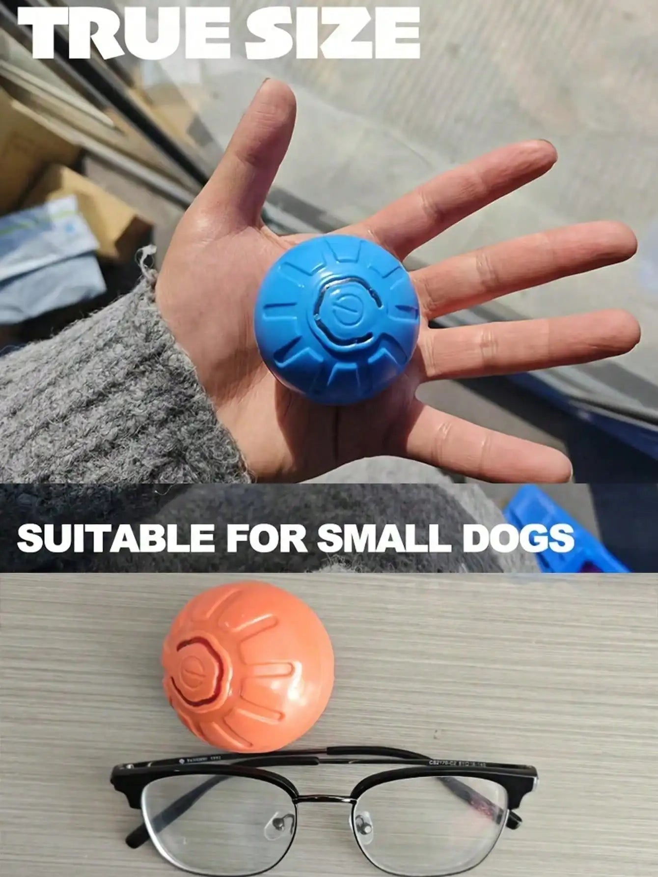 Interactive Dog Ball, Small/Medium Dog Electric Ball Toy, Automatically Moving Electric Ball Dog Toy, Is The Ideal Gift For Owners Looking For Interactive Ball Toys For Their Dogs.