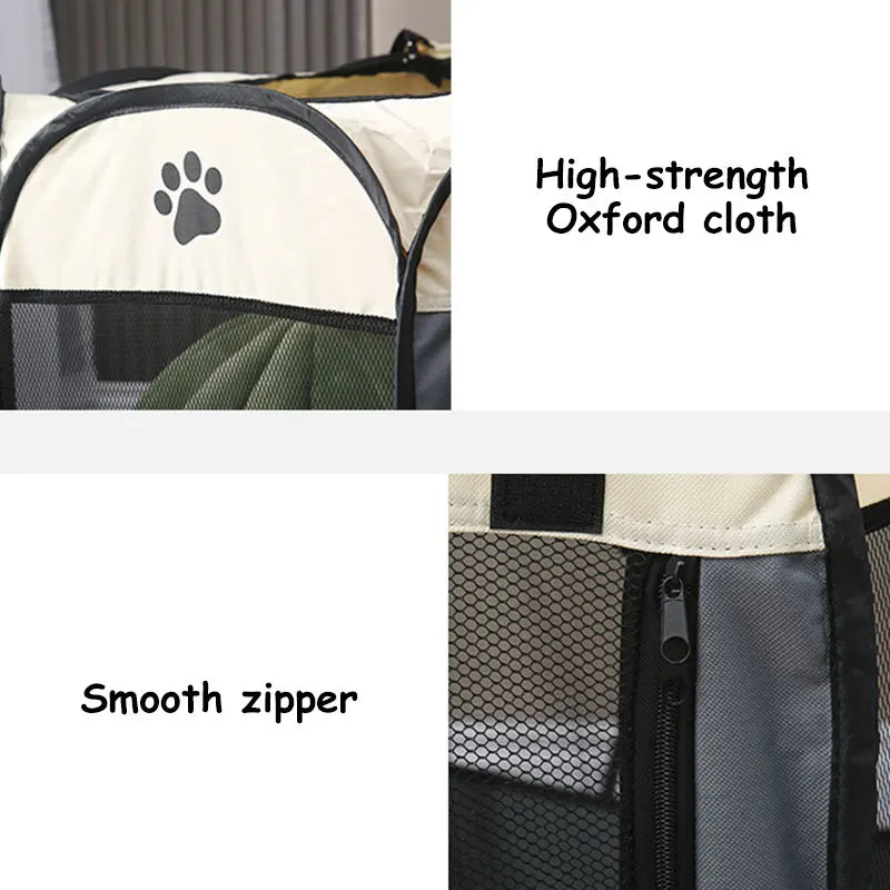 Detachable Summer Pet Tent S/M/L Cat Delivery Room Outdoor Dog Bed Folding Fence Cat Nest Dog Enclosure Cage for Cats Dogs