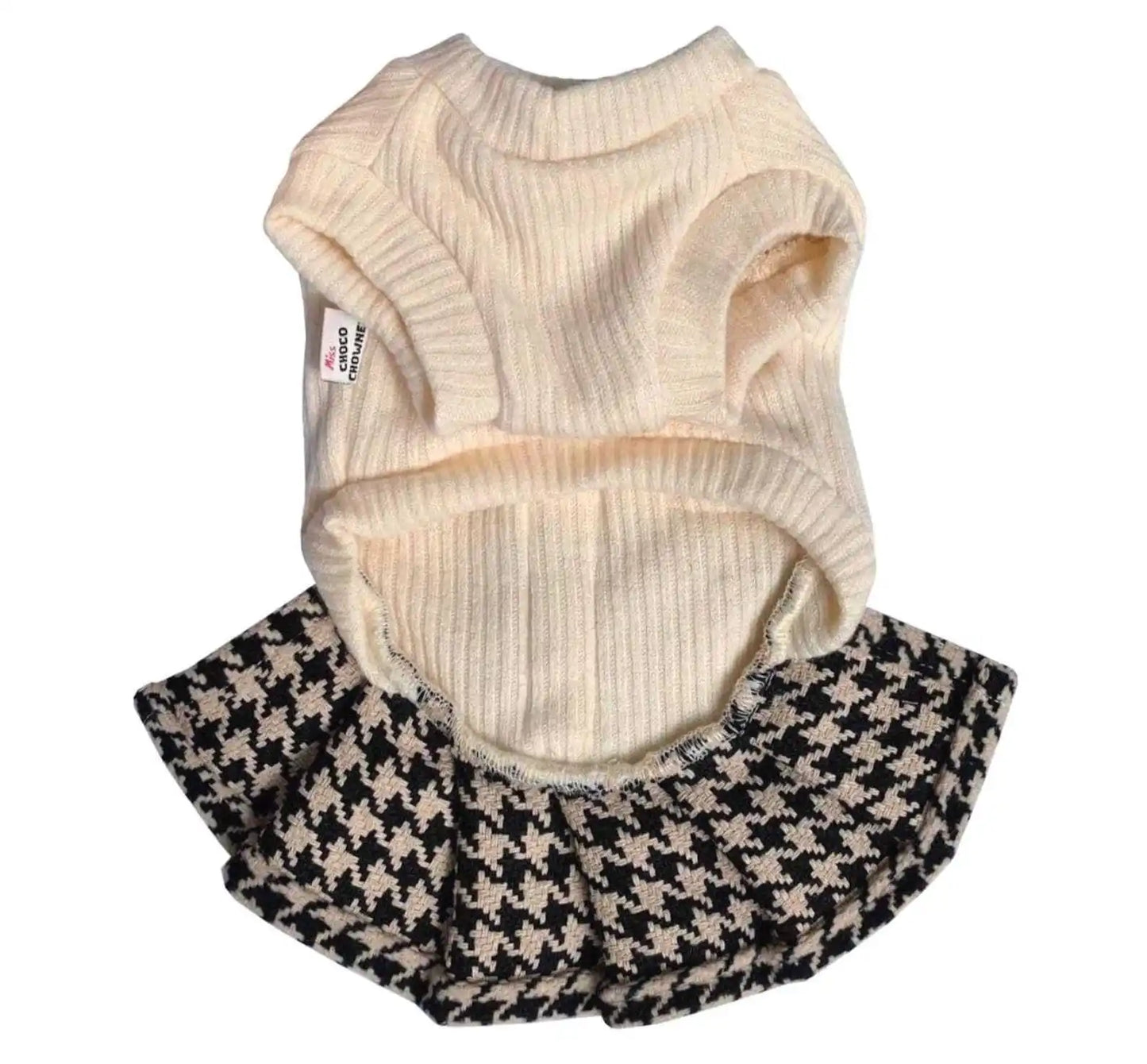 New Knitted Pet Princess Dress Soft Dog Cat Apparel for Small Dog Chihuahua Puppy Kitten Elegant Clothes Spring Autumn Pet Skirt