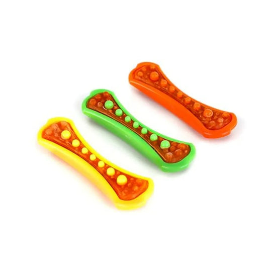 Chew 'n Clean Dental Duo Treat and Chew Toy, Color,,3 Pack