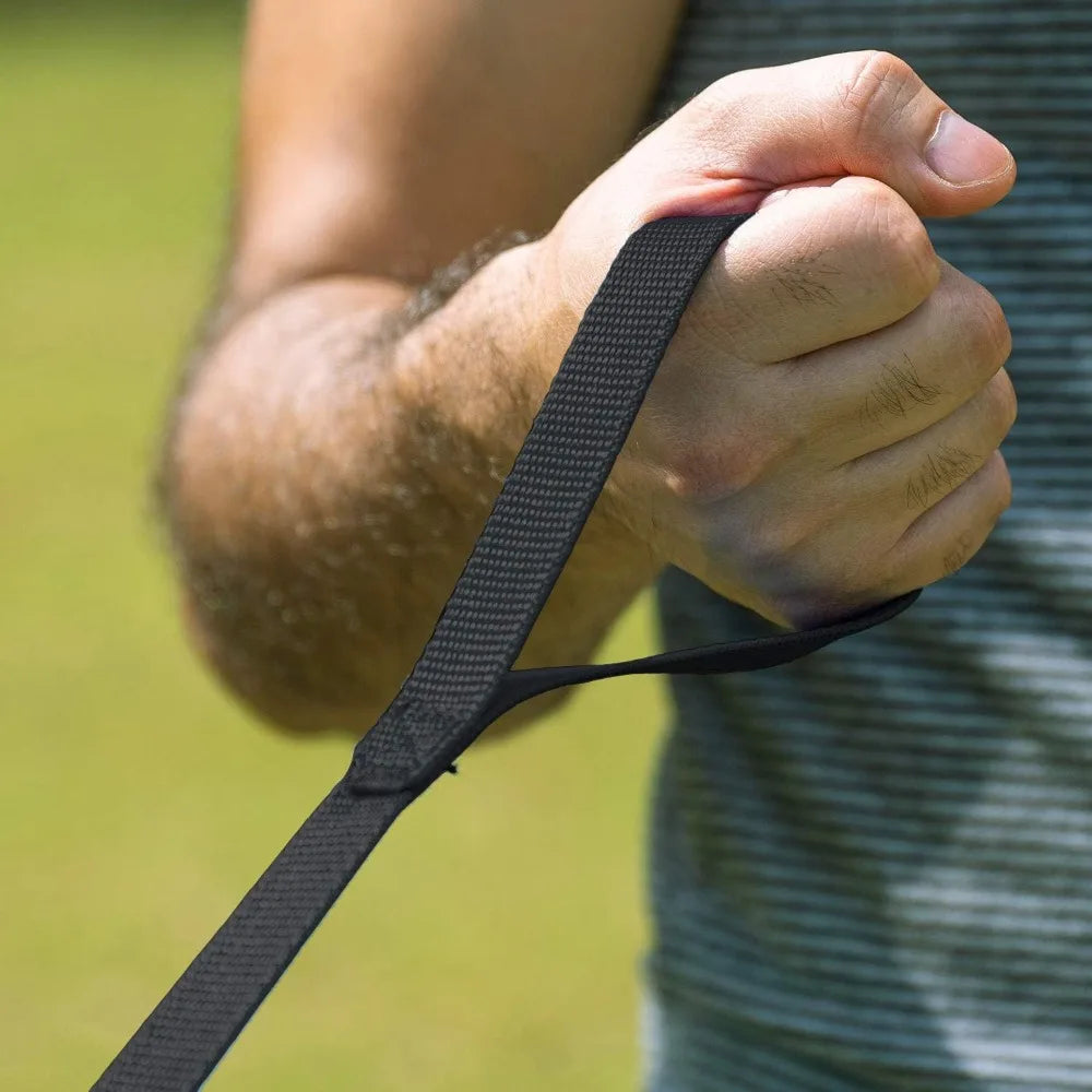 15-100ft Dog Training Leash, Nylon Long Lead for Recall, Obedience, Camping, Backyard - Black