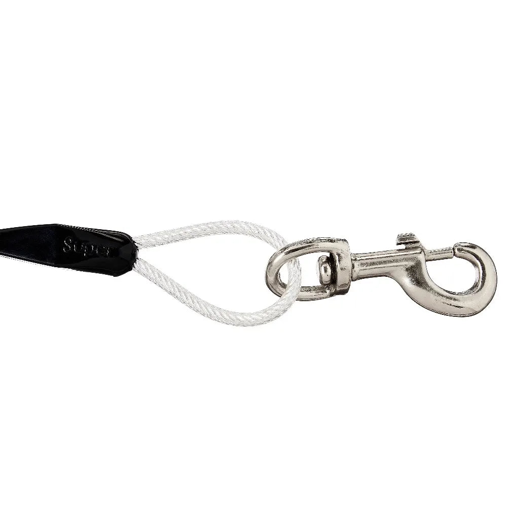 Hot Selling Reflective Vinyl Tie Out Cable for Dogs 40 ft Heavy Duty Outdoor Pet Safety Leash