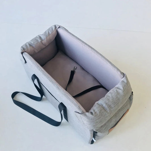 Dog Car Seat Bed Car Central Dog Car Seat Bed Portable Pet Carrier for Small Dogs Cats Safety Travel Bag  Pet  Accessories