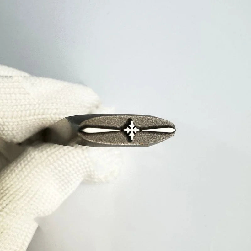 Jewelry Stamps Auspicious Pattern Jewelry Steel Stamps Gold and Silver Bracelet Engraving Dies Gold-Making Tools